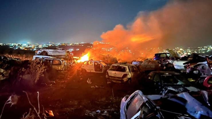 הצתת הרכבים בחווארה