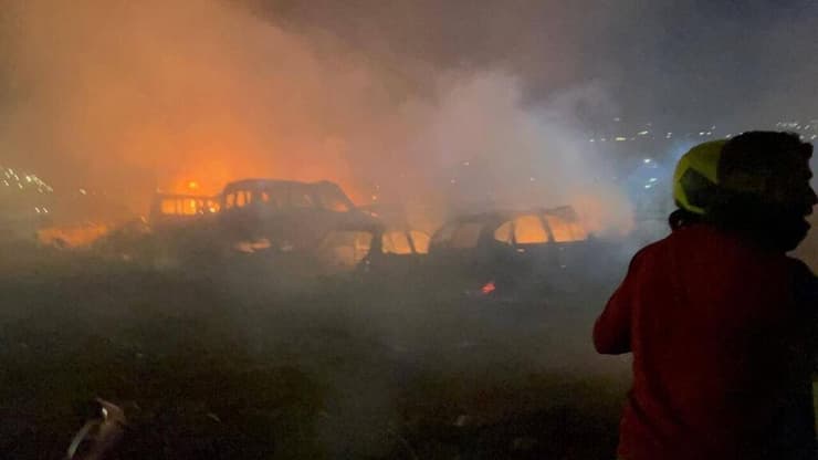 הצתת הרכבים בחווארה