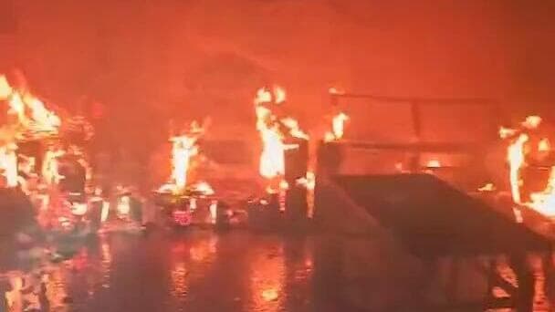 שריפות בבניינים בבאר שבע