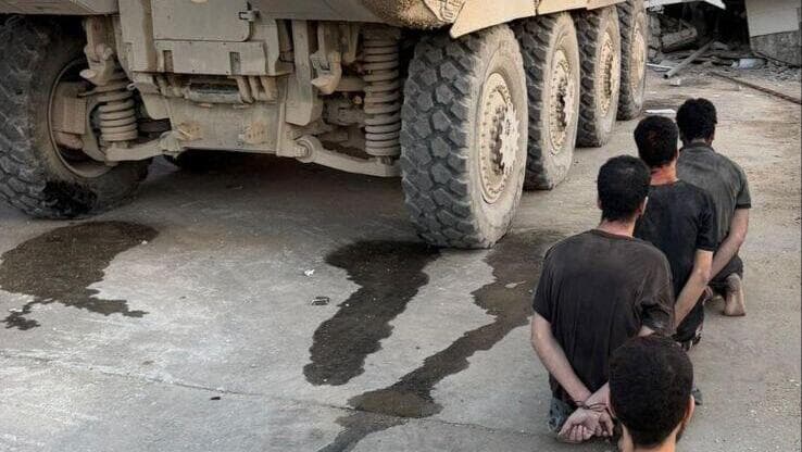 המחבלים שנעצרו היום ברפיח