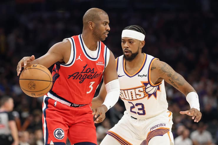 הסוף. כריס פול (צילום: Christian Petersen/Getty Images/AFP ) כריס פול