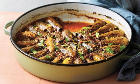 קישואי בלדי ממולאים באורז