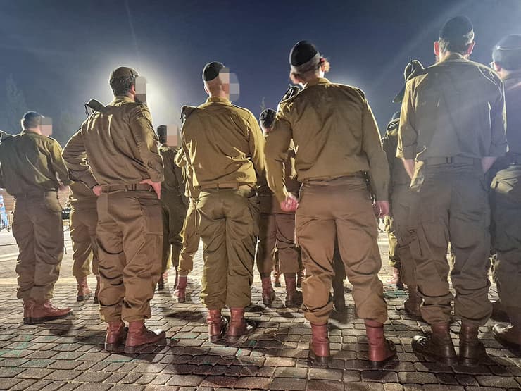 טקס הצהרה של חטיבת חשמונאים