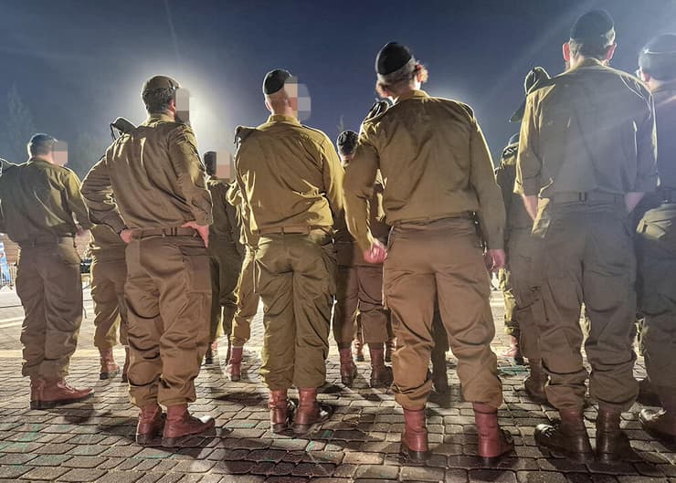 טקס הצהרה של חטיבת חשמונאים