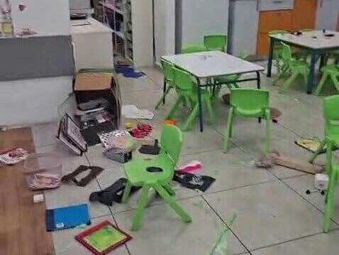 ונדליזם בגן ילדים ברמלה