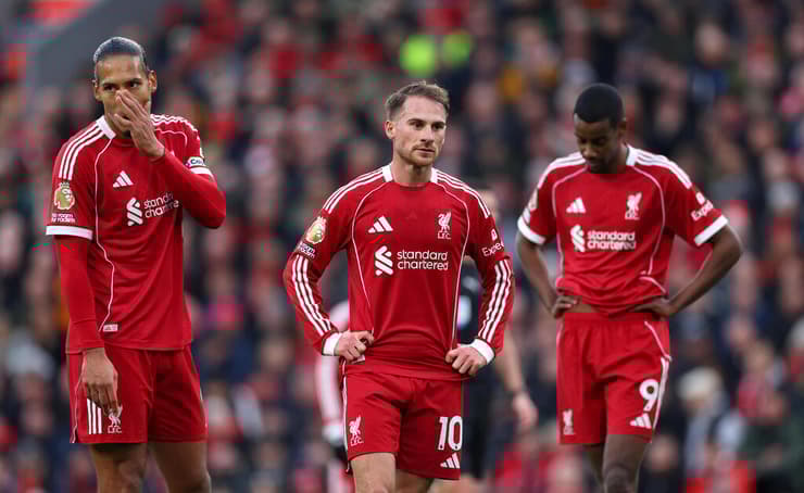 שחקני ליברפול וירג'יל ואן דייק, אלכסיס מאק אליסטר, אלכסנדר איסאק מאוכזבים