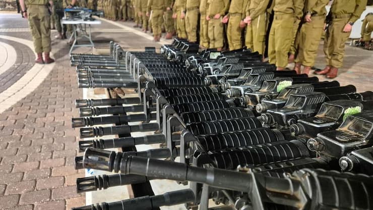 טקס הצהרה של חטיבת חשמונאים