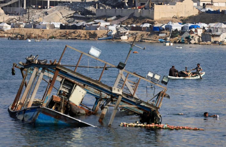 דייגים  בעזה