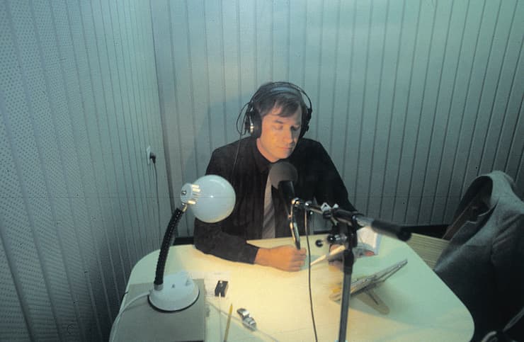 דן כנר באולפן הקלטות