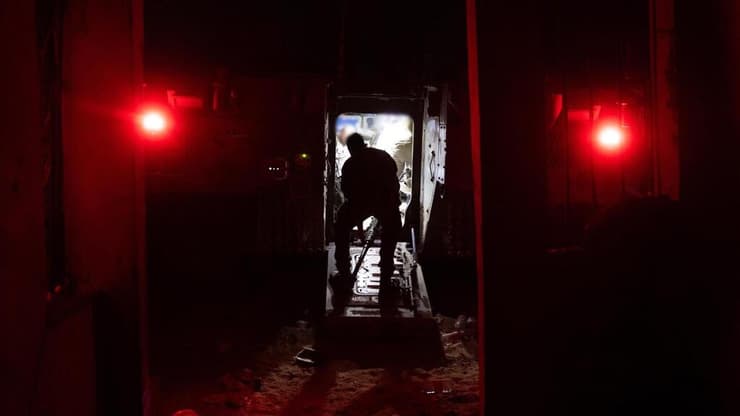 פעילות צוות הקרב של חטיבות הנח״ל וגולני בפיקוד אוגדת עזה במרחב רפיח ברצועת עזה