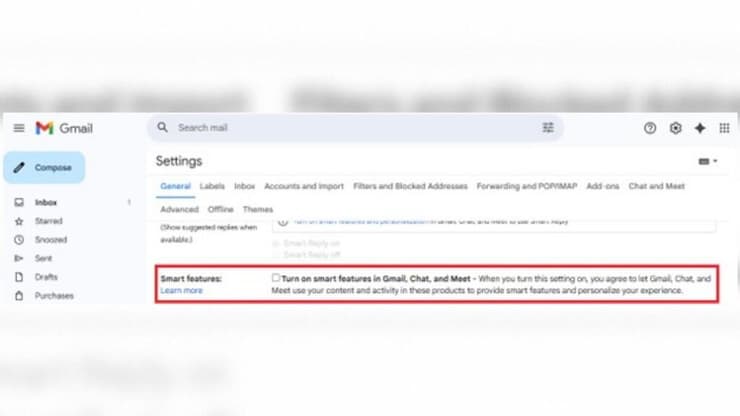 כיבוי הגדרות חכמות בג'ימייל (רפאל קאהאן) כיבוי הגדרות חכמות בג'ימייל