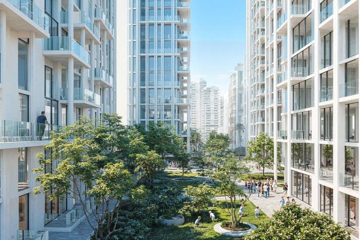 הדמיית מתחם התחדשות עירונית ביוספטל בת ים 