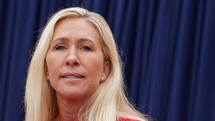 "צריך להיות עם אמפתיה". מרג'ורי טיילור גרין (צילום: Megan Varner/Reuters) מרג'ורי טיילור גרין