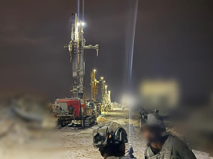 פעילות צוות הקרב של חטיבות הנח״ל וגולני בפיקוד אוגדת עזה במרחב רפיח ברצועת עזה