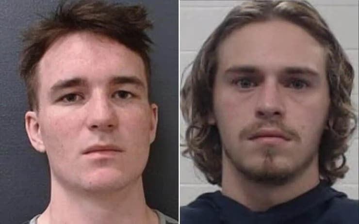 ארה"ב טאנר תומאס (משמאל) וגאווין ווייסנבורג רצו לכבוש אי ב האיטי לרצוח את הגברים לשעבד נשים