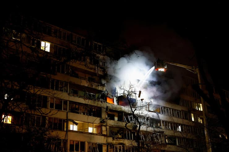 מתקפה של רוסיה על קייב אוקראינה