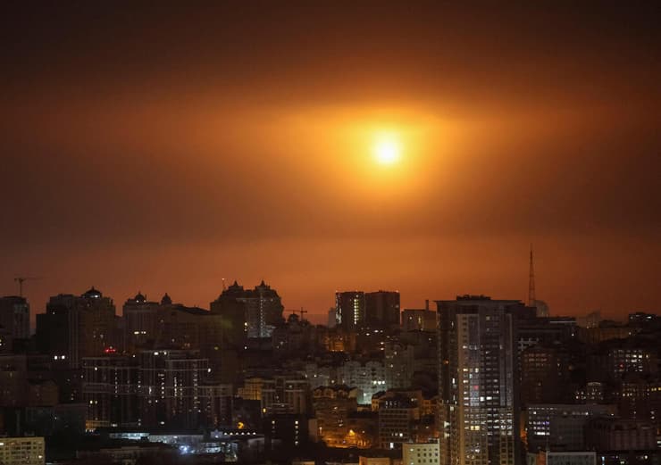 מתקפה של רוסיה על קייב אוקראינה