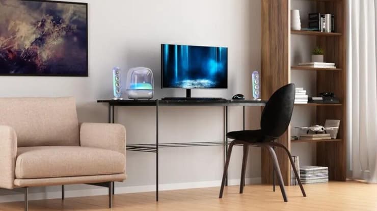 אם אתם רוצים לחבר את הרמקולים למחשב - עדיף עם כבל (יח"צ) רמקולים Soundsticks 5