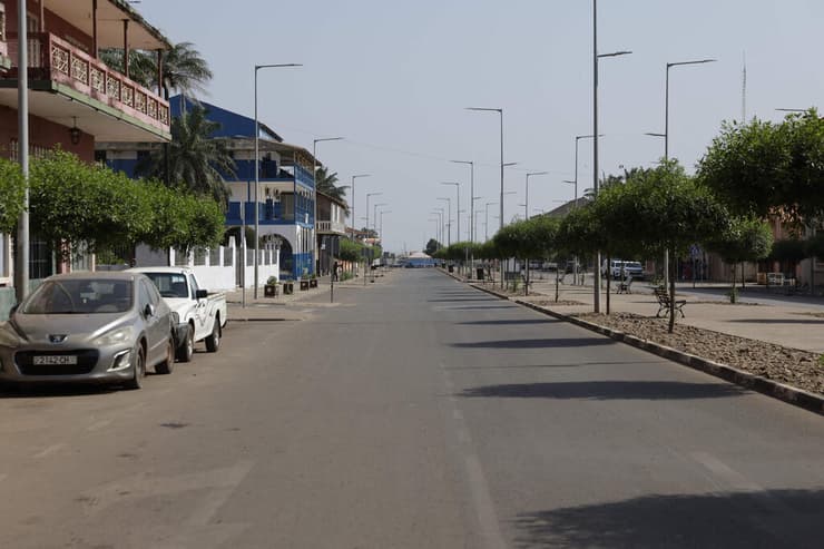 גינאה ביסאו הפיכה רחוב נטוש ב ביסאו