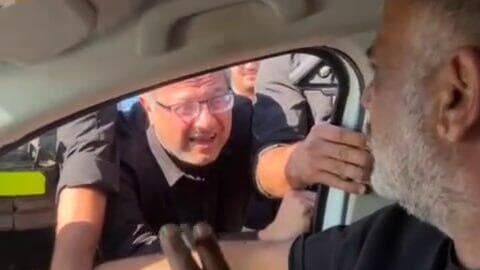 השר לביטחון לאומי בתל שבע