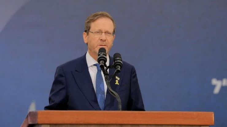 נשיא המדינה בטקס האזכרה הממלכתי לדוד בן גוריון