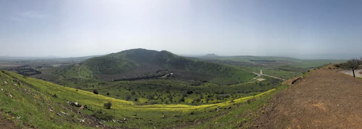 הר הגעש בנטל ברמת הגולן