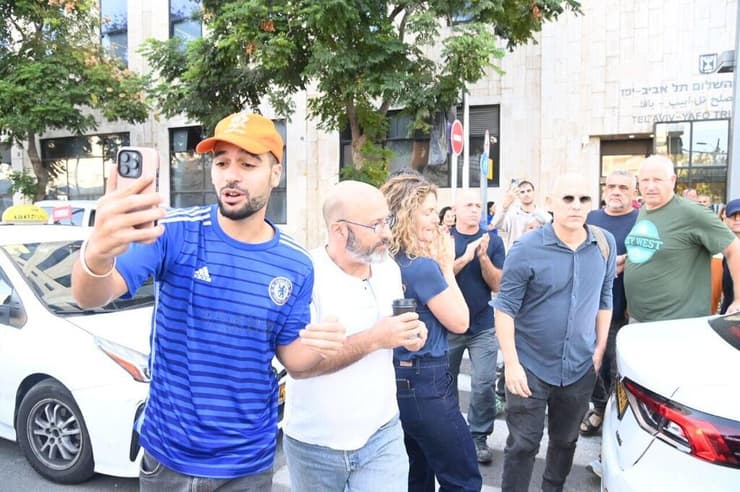 דיון ביהמ"ש השלום בת"א לעניין תקיפתם של גיא פלג - נווה רוזוליו  ע"י מרדכי דוד