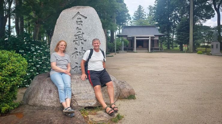 ברחבת מקדש האייקידו