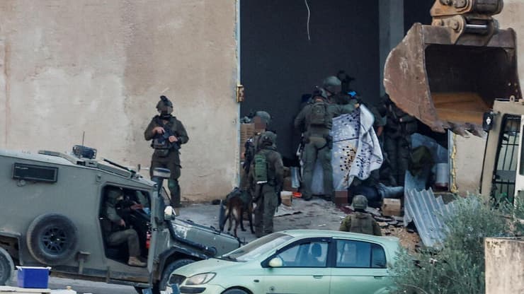 ג'נין פשיטה חיילים צה"ל מעצר מבוקשים