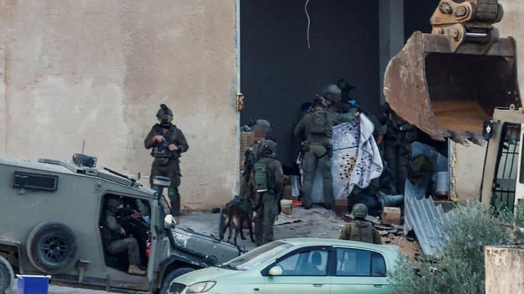 ג'נין פשיטה חיילים צה"ל מעצר מבוקשים