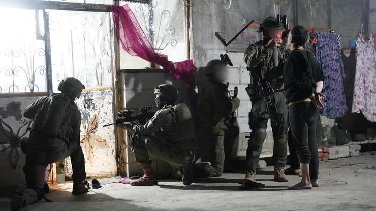 רגעי המעצר בכפר בית ג׳ן שבדרום סוריה