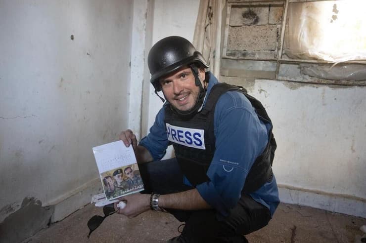 כתבנו יאיר קראוס עם היומן הסורי