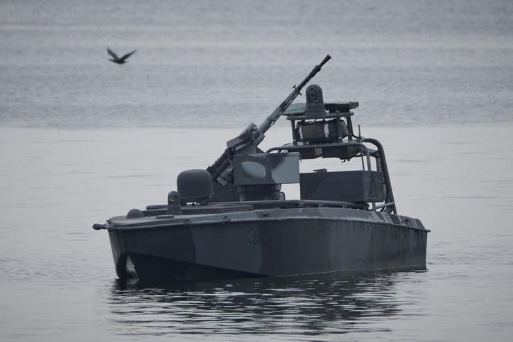 כשב"ט כלי שיט בלתי מאויש שחשפה אוקראינה באוקטובר בשם תינוק ים Sea Baby