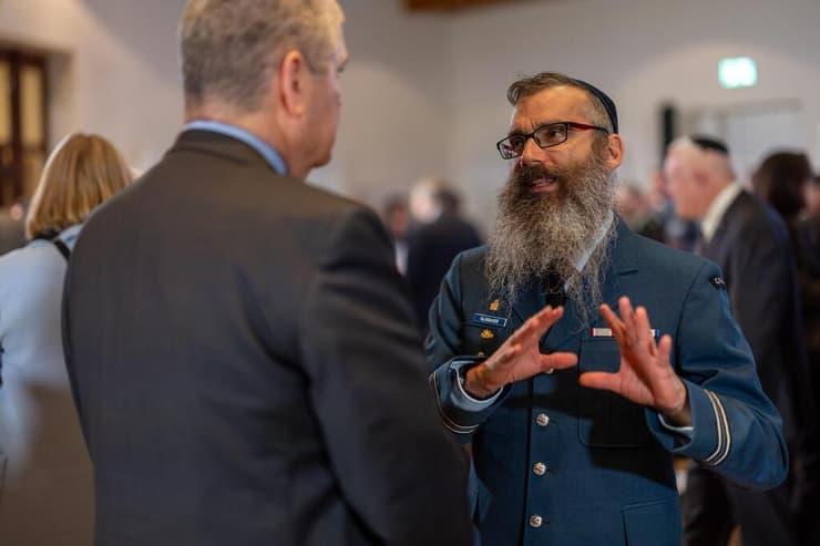 מתוך כנס הרבנים הצבאיים היהודיים שנערך בברלין