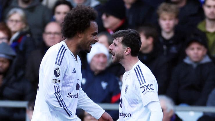 קריסטל פאלאס מנצ'סטר יונייטד מייסון מאונט וג'ושוע זירקזי 