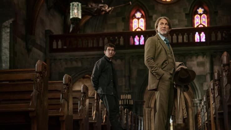 מתוך "רצח כתוב היטב: התעורר, איש מת" (צילום: באדיבות נטפליקס) מתוך "רצח כתוב היטב: התעורר, איש מת"