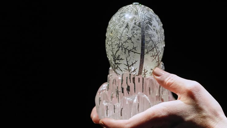 ביצת הפברז'ה שמוצעת למכירה