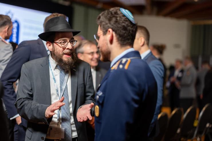 מתוך כנס הרבנים הצבאיים היהודיים שנערך בברלין