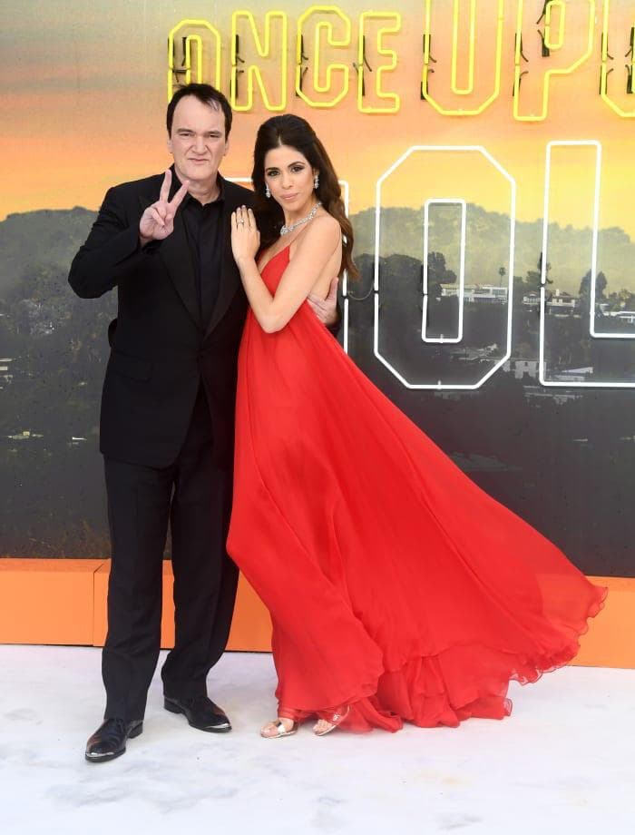 דניאלה פיק וקוונטין טרנטינו בפסטיבל קאן