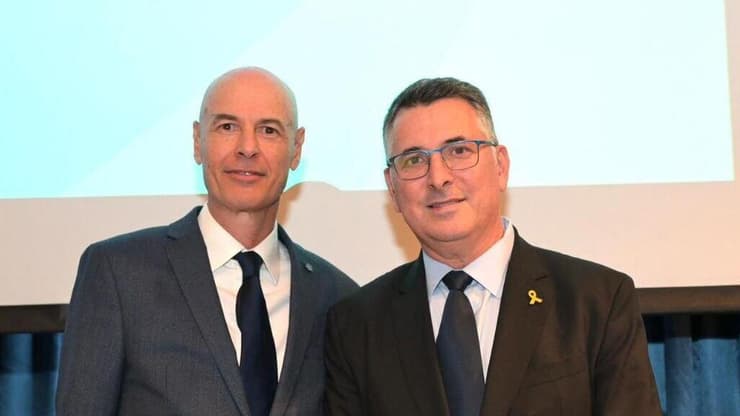 גדעון סער ועדן בר-טל מנכ״ל משרד החוץ