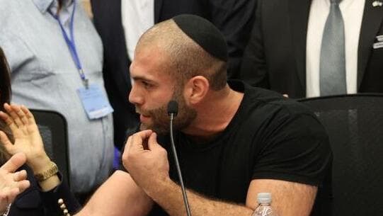 זיו ברנס (צילום: אלכס קולומויסקי) ועדת החוץ והביטחון