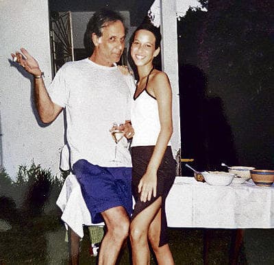 אושיק לוי עם בתו נועה לוי-ארן ז"ל