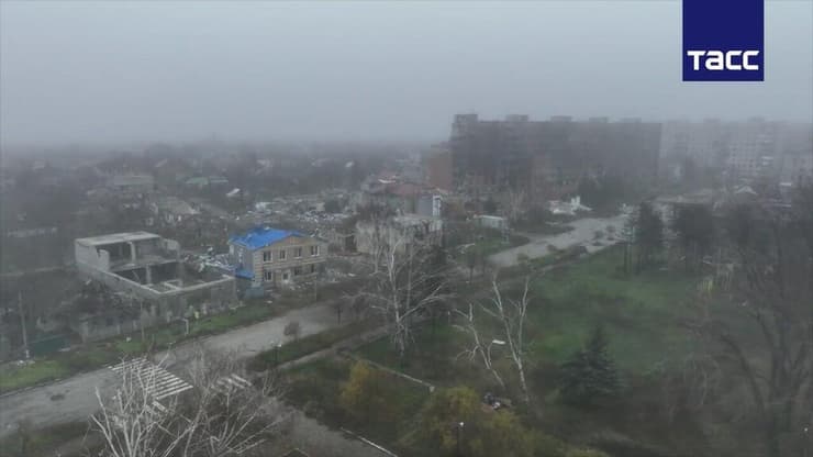 פוקרובסק במזרח אוקראינה תיעוד שפרסם צבא רוסיה