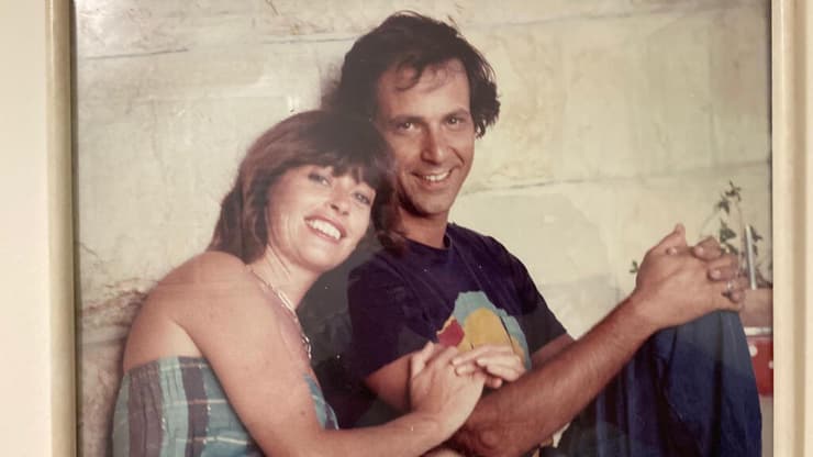 אושיק לוי עם רעייתו עדנה לוי ז"ל, שנפטרה ממחלת הסרטן