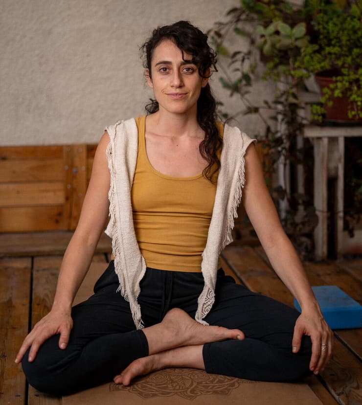 כמו לקפוץ למים. בתשבע לוי דוד (צילום: מעיין אמזלג) בתשבע לוי דוד