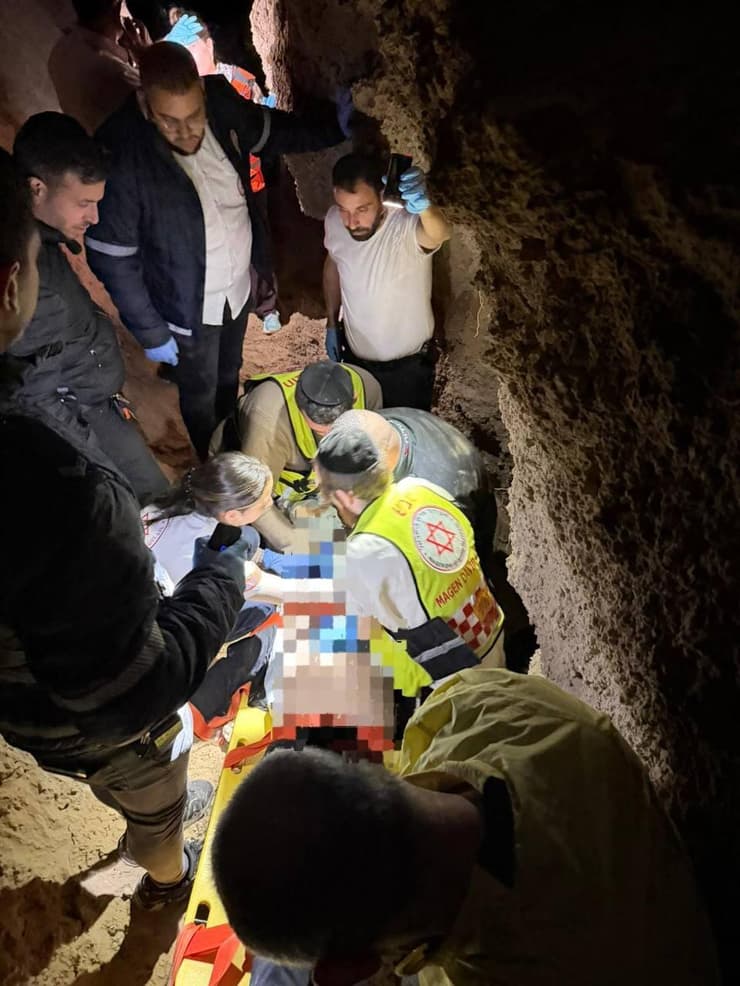 רוכב אופניים נפל מ צוק סמוך לשמורת ים גדור