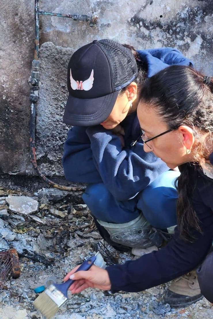 פעולות איתור וזיהוי גופות של צוות רשות העתיקות בשבעה באוקטובר