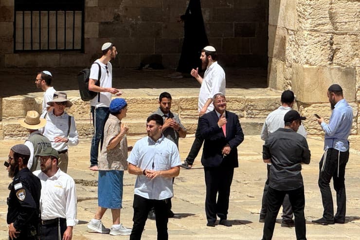 השר לביטחון לאומי איתמר בן גביר על הר הבית