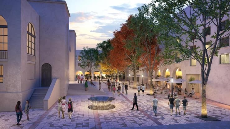 הדמיה: טריפל די הדמיות בית הכנסת הגדול ת"א