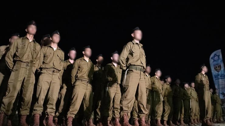 טקס סיום קורס מ"כים ראשון בחטיבת החשמונאים (צילום: דובר צה"ל) טקס סיום קורס מ"כים ראשון בחטיבת החשמונאים